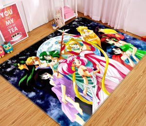 3D Sailor Moon 1281 Anime Non Slip Rug Mat YYA1612