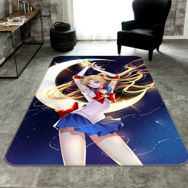 3D Sailor Moon 2043 Anime Non Slip Rug Mat YYA1612